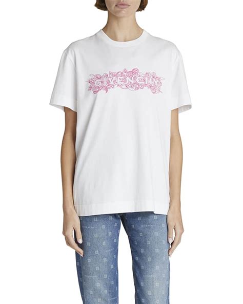 givenchy block print paisley tee|Givenchy Paisley Logo Print T.